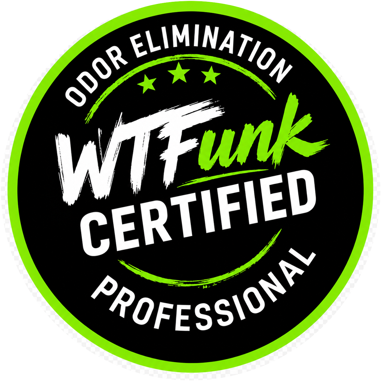 WTFunk Certified Professional — Odor Elimination